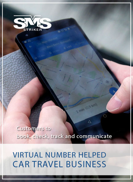 VIRTUAL NUMBER HELPED
CAR TRAVEL BUSINESS